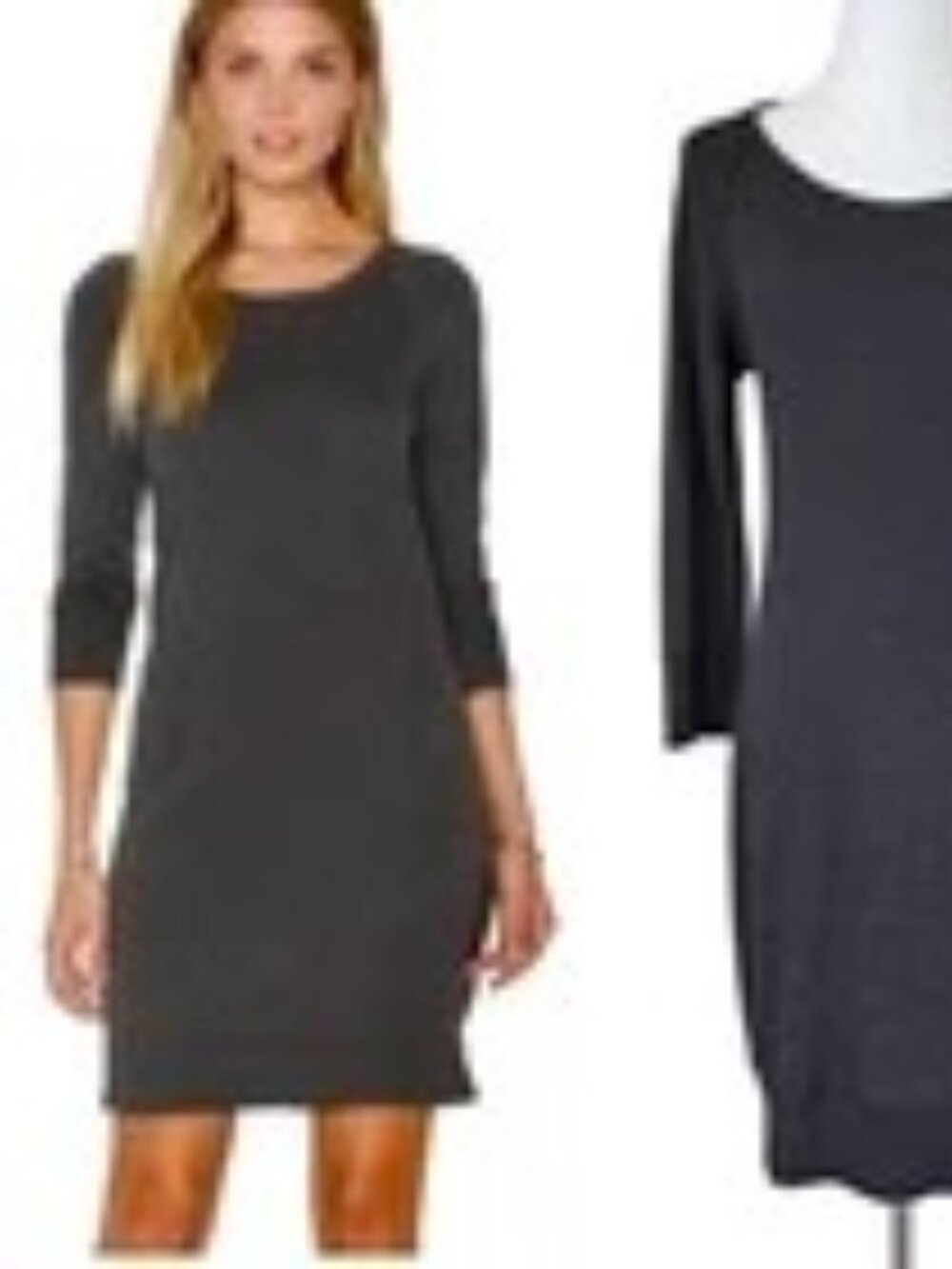 Clearout EUC James Perse Cotton dress 3/4 sleeve sz 2